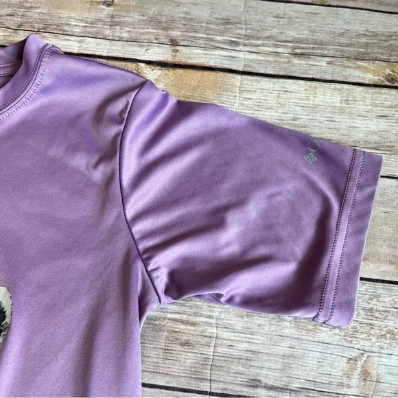Columbia Kids Skylight Cave Purple Tee S (8) - Picture 5 of 8